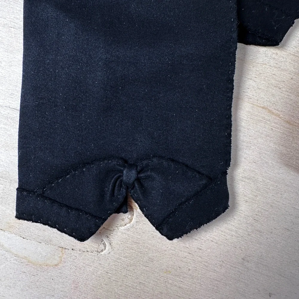 Vintage Black‎ & Dark Green Gloves Lot Fownes Crescendoe Leather Tailored Cotton